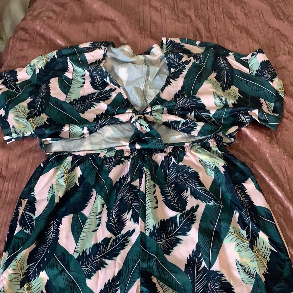 Shein Floral Pants Set